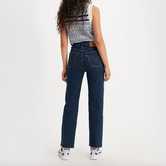 Levi's Ribcage Straight Ankle Jean, W26 L27 - Picture 3 of 7